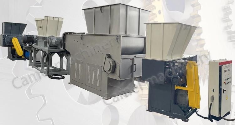 High Capacity Foam Plastic Waste Garbage Double Shaft Shredder