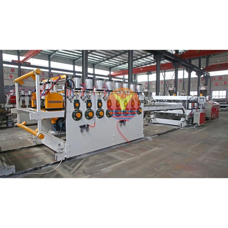 WPC Foaming Sheet Extruding Machine/Plastic Board Extruding Process