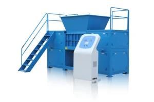Recycling Double Two Shaft Shredder for Recycling Metal Scraps Used Tires Soild Waste