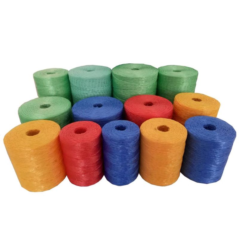 Hot Sale Plastic PP PE Raffia Film Split Film Yarn String Extruder for Production of Polypropylene Twine for Agriculture Packing