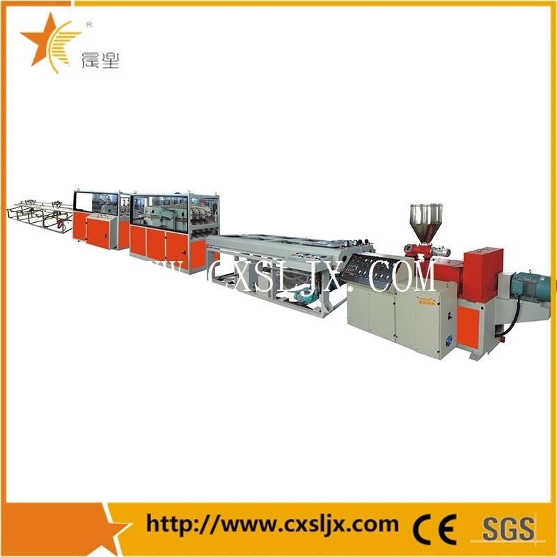 S038 Four Pipe Automatic 16-32 mm PVC Cable Wire Conduit Making Machine
