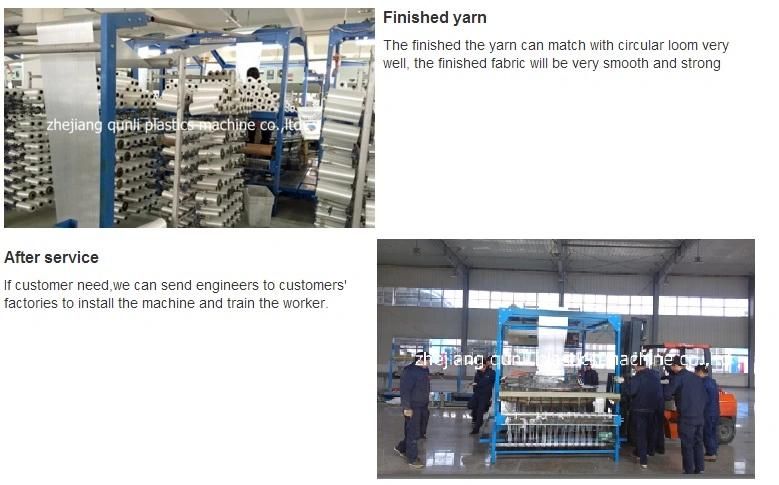 High Speed Flat Yarn Extruder Line Machine