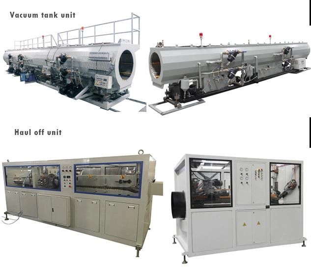 Plastic Extruder-PE PP LDPE Plastic Pipe Extrusion Production Line (75-250)