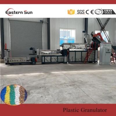 Automatic Plastic Film Bottle PP HDPE LDPE PE Pet Plastic Granulator Woven Bag Granulator