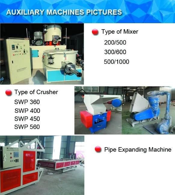 PVC Twin Pipe Plastic Extrusion Production Line