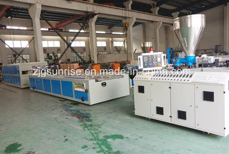 PVC PS Skirting Board Profile Gutter Extrusion Production Line