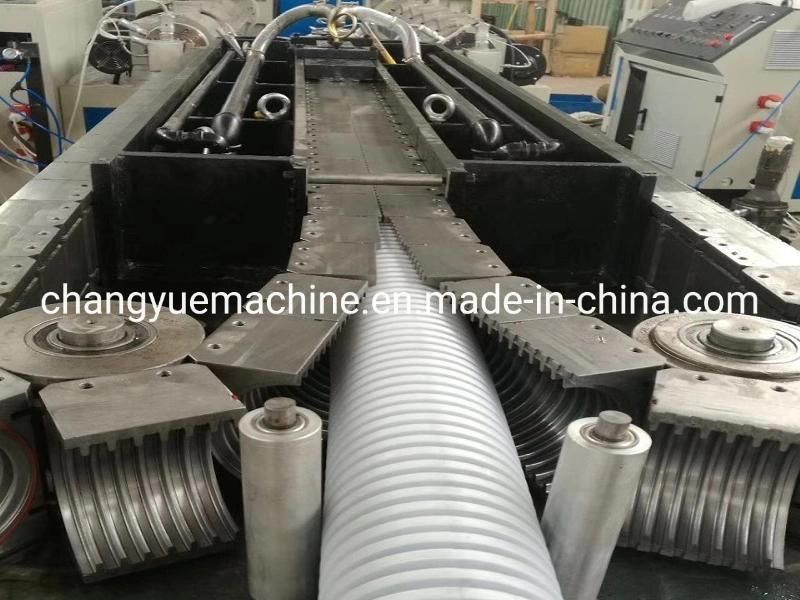 Full Customized PVC Single Wall Corrugated Pipe Line