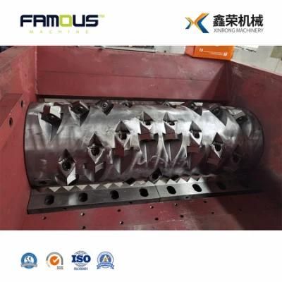 CE Single Shaft Plastic Container/Barrel/Bottle Shredder/Film&Jumbo Bag Shredding Machine ...