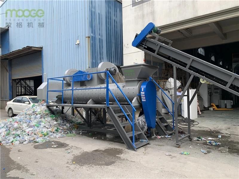 Label Remover Plastic PET Bottle Recycling Machine