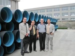 Energy Saving Plastic Pipe Extruder/HDPE Hollow Wall Winding Pipe Extrusion Produciton ...