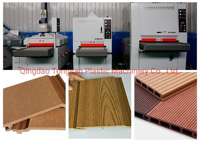 WPC Door Window Wall Pergola Fence Rail Chair Decking WPC Making Machine