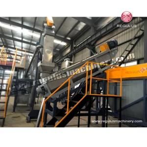 Pet Bottles and Flakes Washing Line