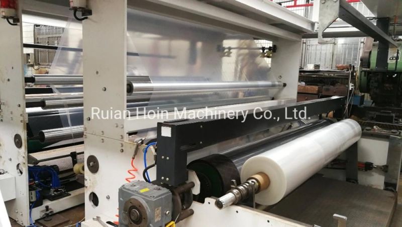 Three Layers Tower Rotation Coextrusion Blown Film Machine