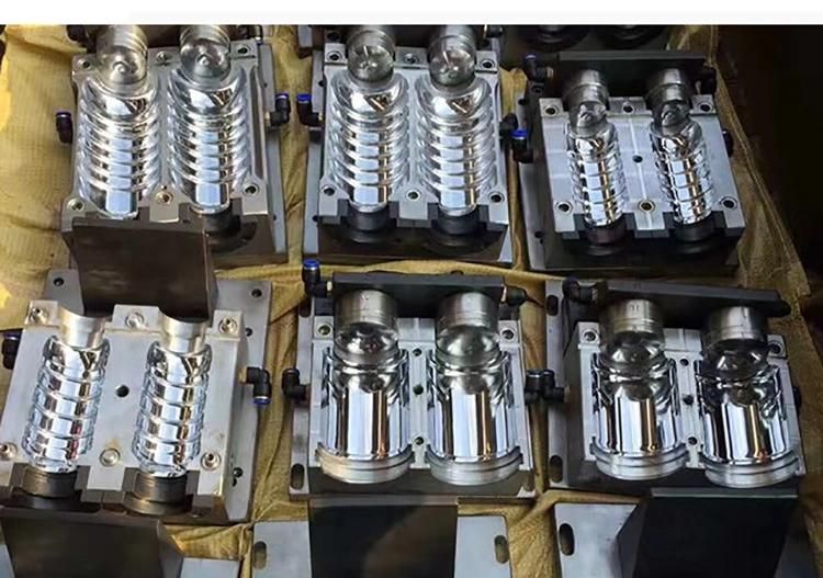 Hand Feeding 5L Automatic HDPE Bottle Extrusion Blow Moulding Machines