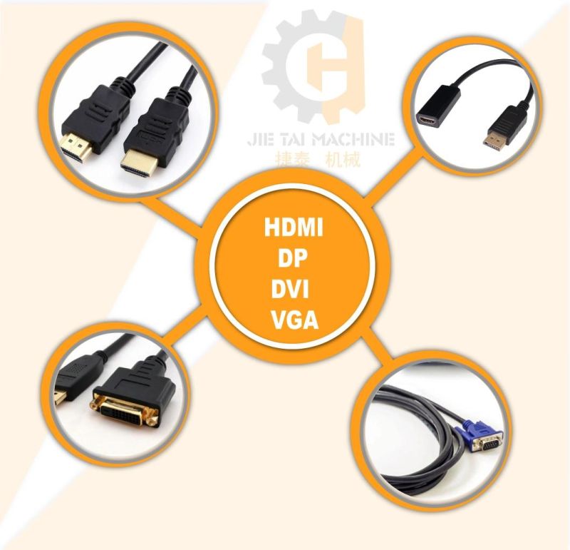 45tons VGA / HDMI Cable Plug Mold Making Plastic Injection Molding Machine