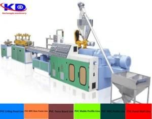 Kcd Whosale Kechengda Extrsion Factory Custom PVC Decorate Gusset Plate Extrusion Machines