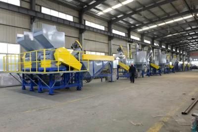 Waste LLDPE Film Washing Line Film Recycling Equipment Factory