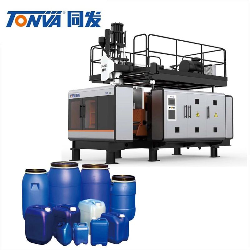 Plastic Drum 60L-300L Single Ring or Double Rings Barrier Accumulator Type Blow Molding Machine New 2022