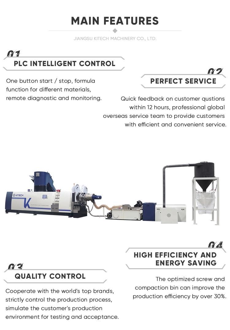 Various Capacity Recycling and Granulator Machine for Waste Machine