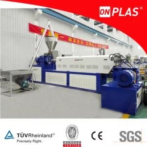Two-Stage Single Screw Extruder Dishwashing Bottle Recycling