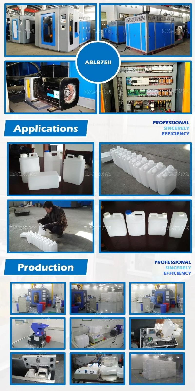 Auto Trimming for 5L Chemical Bottle Plastic Molding Machine