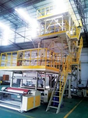 ABA Co-Extrusion 3layers Plastic Film Blowing Machine