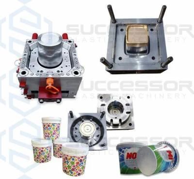 Plastic Paint Pail Making Injection Molding Machine