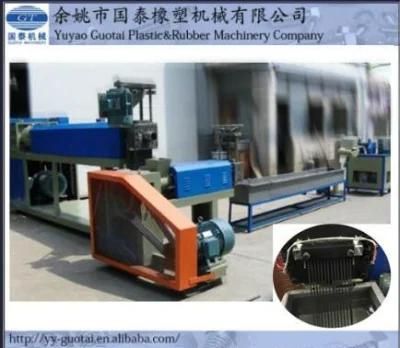 Two-Stage Plastic Film Recycling Pelletizer Granulator Machine