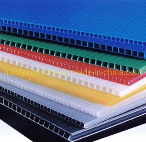PP Hollow Sheet Package Sheet Board Extrusion Machine PP Hollow Profile Graid Board Production Line