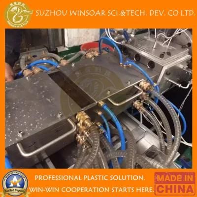 WPC Machine for Produce PVC Wood Plastic Wall Panel, WPC PVC Profile Extrusion Line