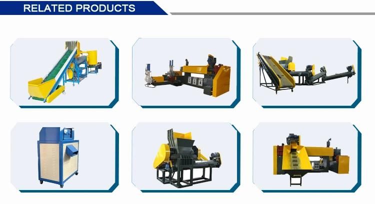 Plastic Recycling Machine Group Crushing Machinery Hot Sell Factory Price with CE ISO Certification