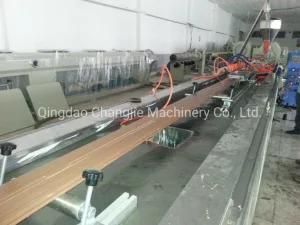 Wood Plastic Floor Board Making Equipment Extruder Machine