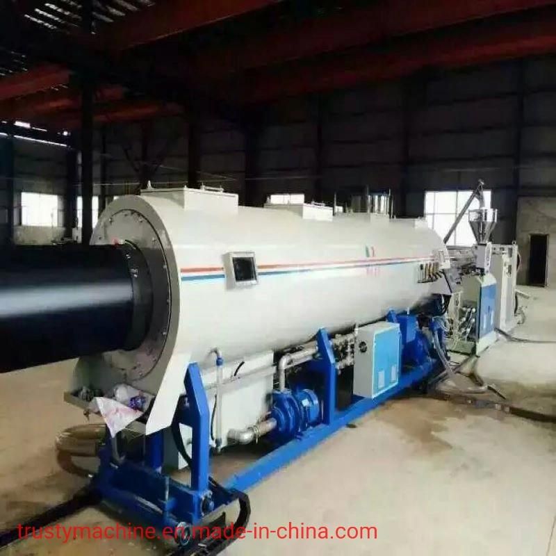 280mm-630mm HDPE/PE Water Supply Gas Supply Pipe Extrusion Machinery