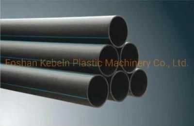 HDPE PE Plastic Pipe Extrusion Line Single Screw Plastic Extruder Machine