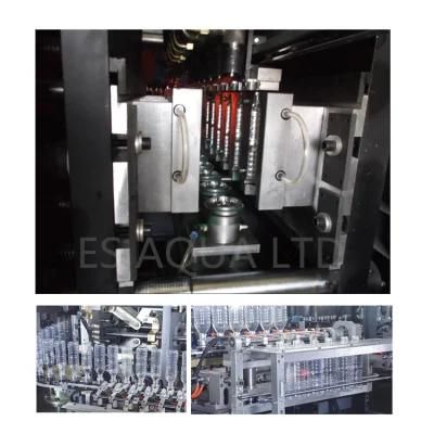 Auto 500ml Pet Bottle Stretch Blow Molding Machine