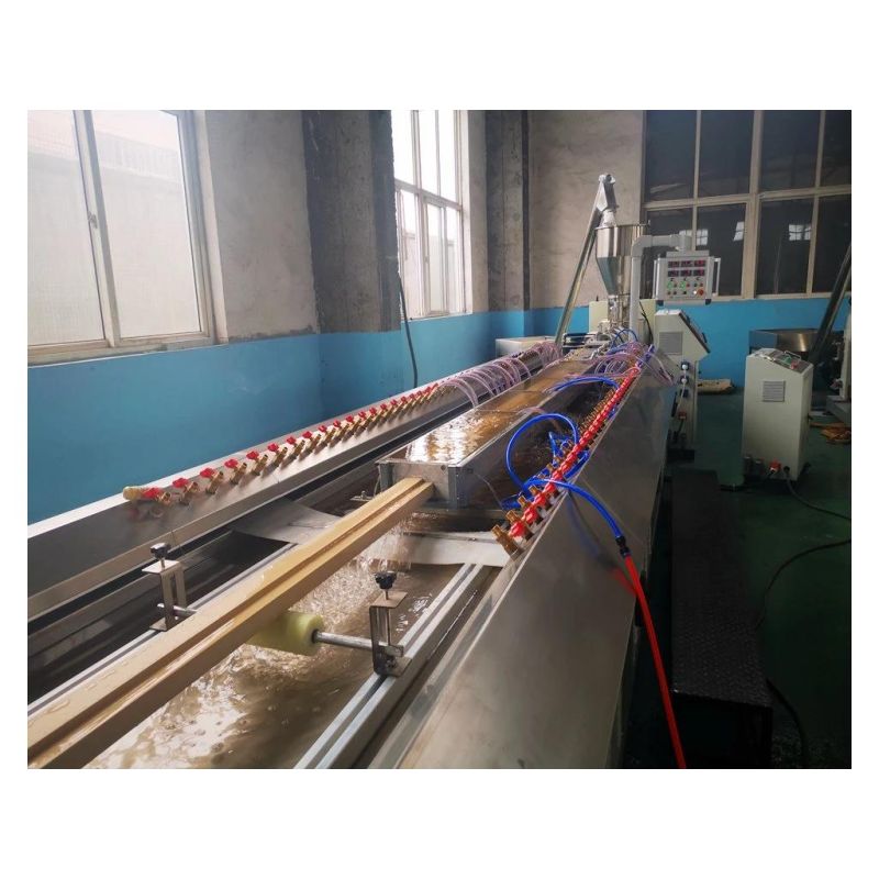 PVC Add Wood Composite Machine WPC Door Casing Frame Making Machine