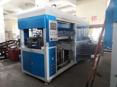 Fully Automatic Disposable Tray Plastic Vacuum Thermoforming Machine