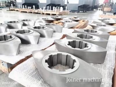Extruder Screw Elements Hip Material for Plastic Twin Screw Extruder