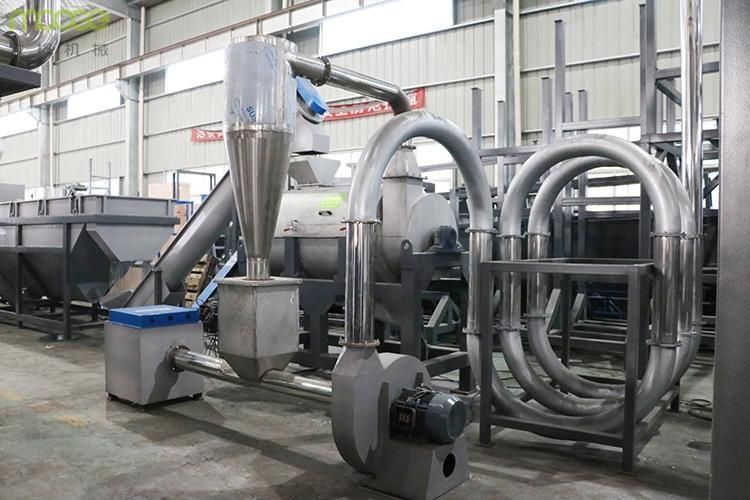 High Efficient Plastic Waste PE PP Bottle Washing Plant Line