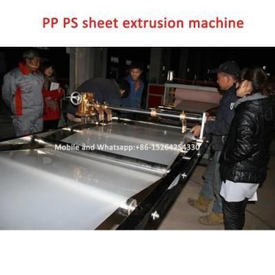 Polystyrene PS PP Sheet Extrusion Machine