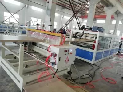 PVC Wood Plastic Composite Door Panel Making Machine /WPC Profile Production Line