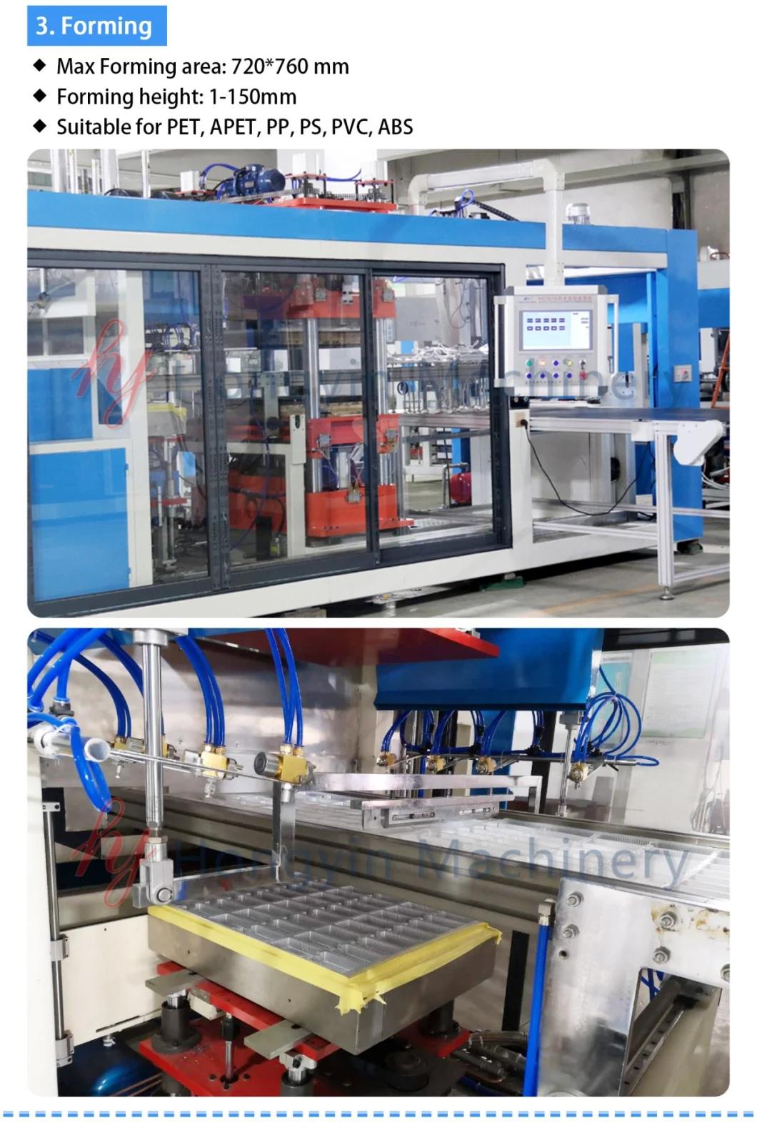 High Performance Multi-Station Automatically Forming Machine Vacuum Plastic Machine