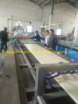 PVC Wood Plastic Composite Wall Panel Production Line