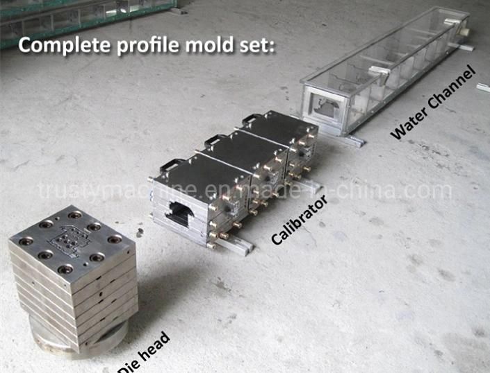 Trusty PVC Door and Window Profile Plastic Making Machine