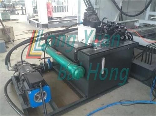 Automatic Adjustment Extrusion IBC Bucket Water Tank Blow Molding Machine