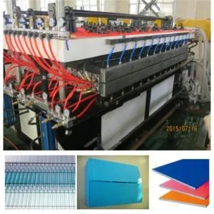 PE PP PC Hollow Sheet Extrusion Line