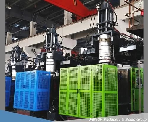 Plastic Roadblocks Traffic Barricade Accumulation Extrusion Blow Molding Machine