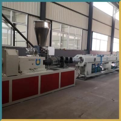 Twin Screw Extruder High Pressure PVC Pipe Machine