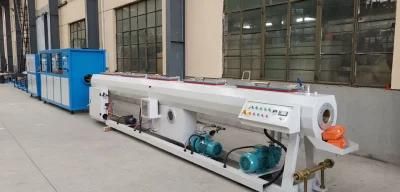Plastic Pipe Extruder Conical Twin Screw PVC Profile Extruder