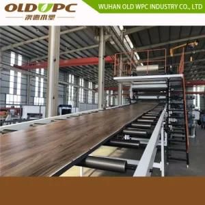 WPC/Spc Composite Flooring for Kindergarten PVC Vinyl Wood Planks Spc Flooring Extruder